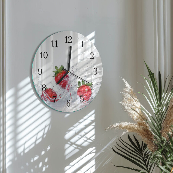 Orologio rotondo Fragola