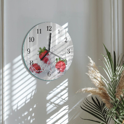 Orologio rotondo Fragola