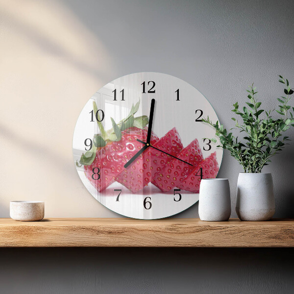 Orologio rotondo Fragola