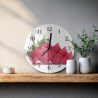 Orologio rotondo Fragola