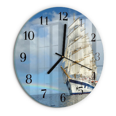 Orologio rotondo Nave