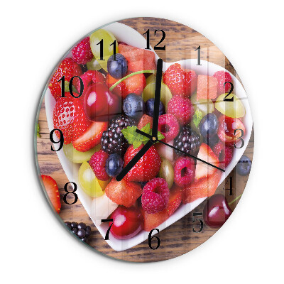 Orologio rotondo Frutta