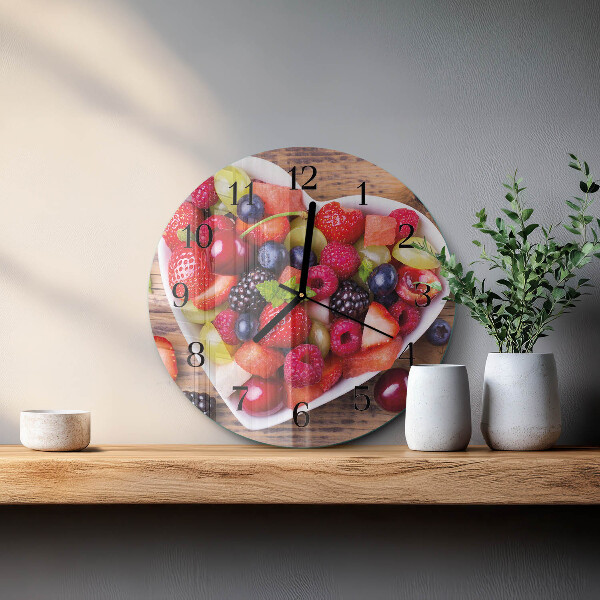 Orologio rotondo Frutta
