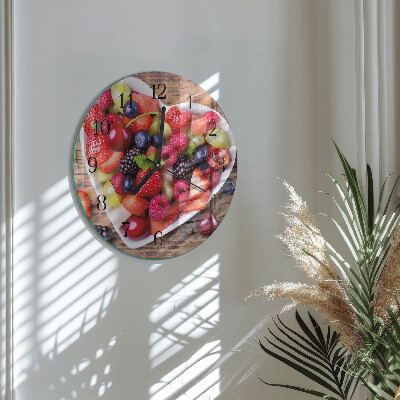 Orologio rotondo Frutta