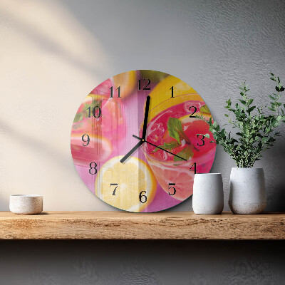 Orologio rotondo Citrico