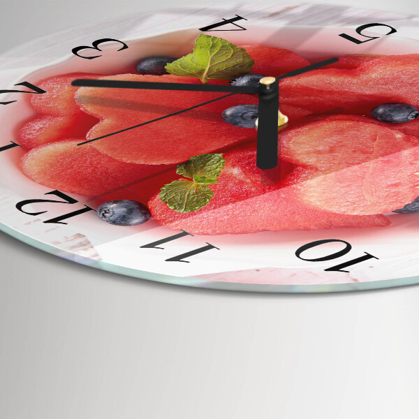 Orologio rotondo Cuore di anguria