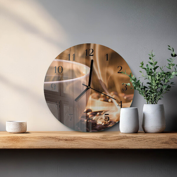 Orologio rotondo Caffè