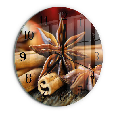 Orologio rotondo Anice e cannella