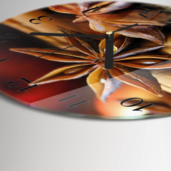Orologio rotondo Anice e cannella