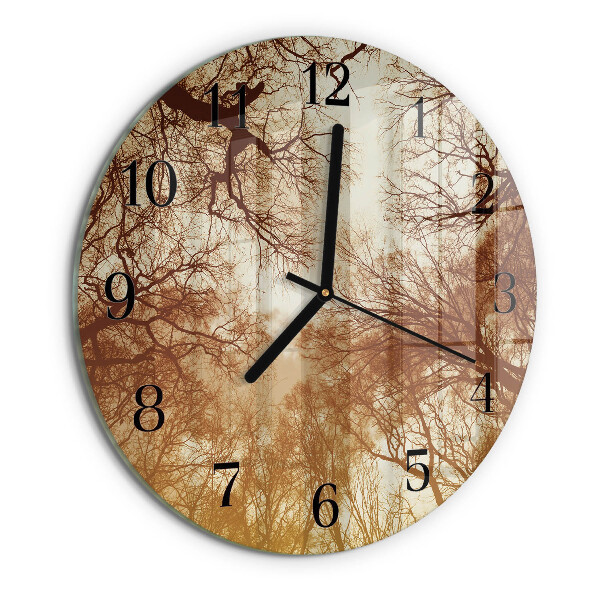 Orologio rotondo Chiome degli alberi
