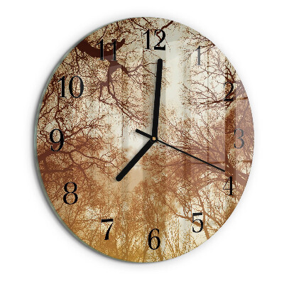 Orologio rotondo Chiome degli alberi