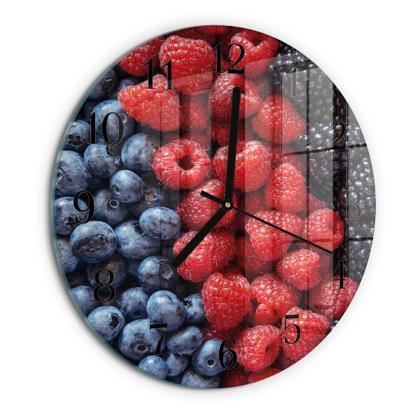 Orologio rotondo Frutti di bosco