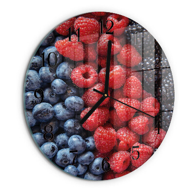 Orologio rotondo Frutti di bosco