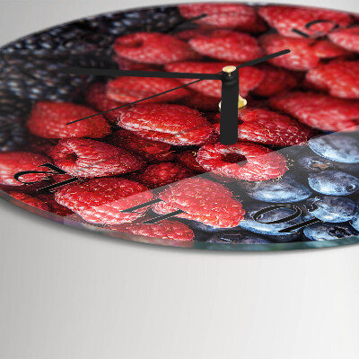 Orologio rotondo Frutti di bosco