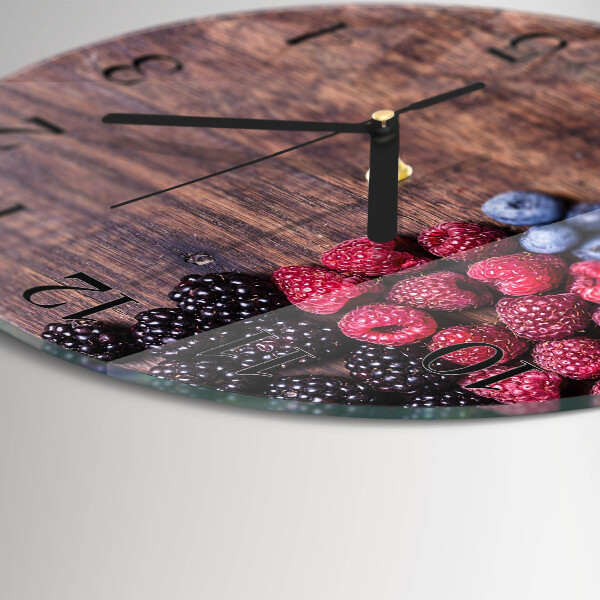 Orologio rotondo Frutti di bosco