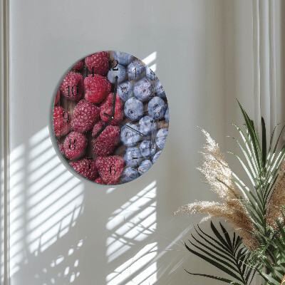 Orologio rotondo Frutti di bosco