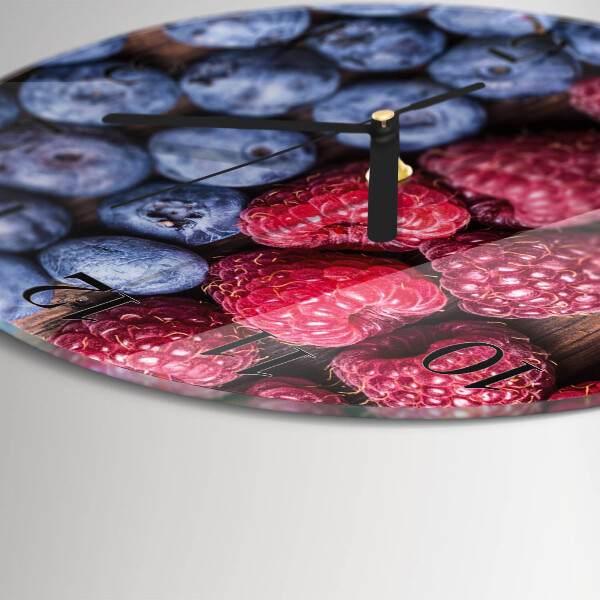 Orologio rotondo Frutti di bosco