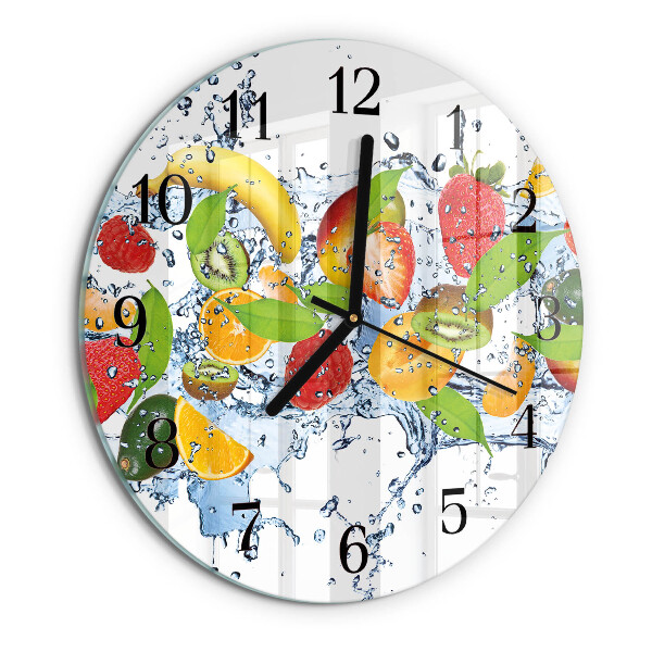Orologio rotondo Acqua di Frutta