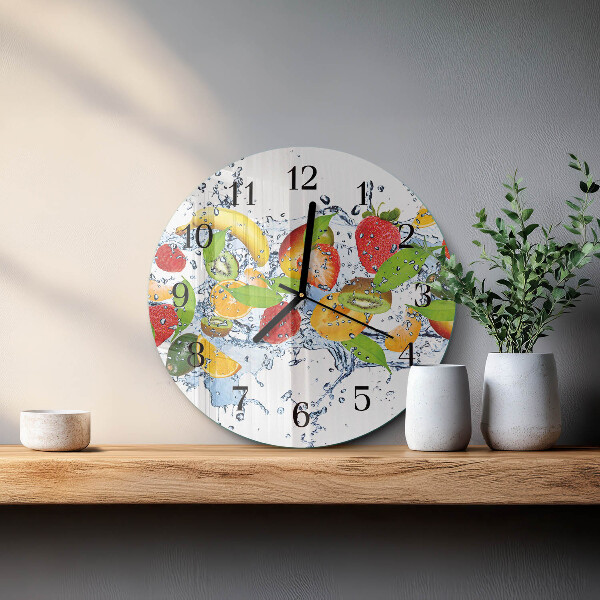 Orologio rotondo Acqua di Frutta