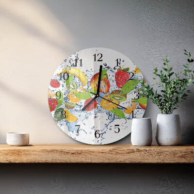 Orologio rotondo Acqua di Frutta
