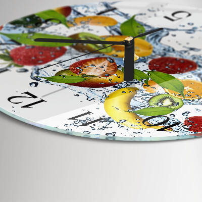 Orologio rotondo Acqua di Frutta