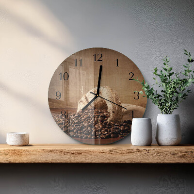 Orologio rotondo Caffè