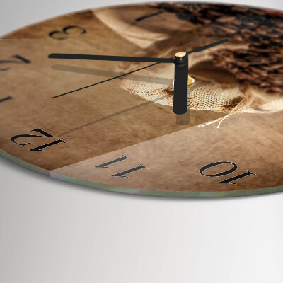 Orologio rotondo Caffè