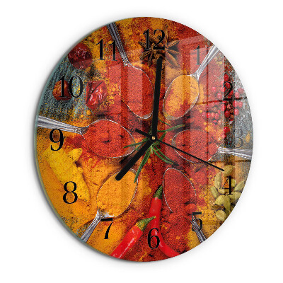 Orologio rotondo Spezie