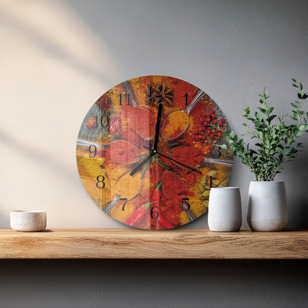 Orologio rotondo Spezie