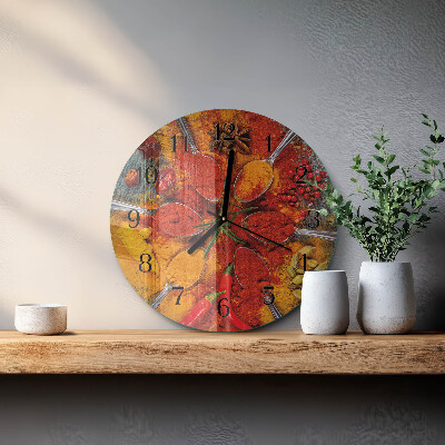 Orologio rotondo Spezie