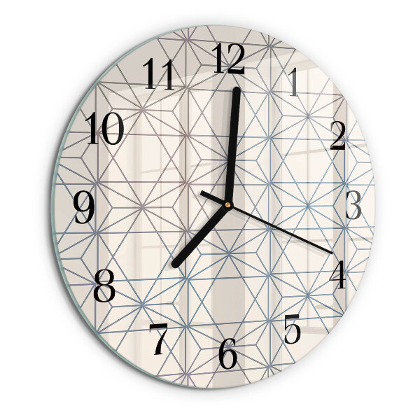 Orologio rotondo Modello geometrico