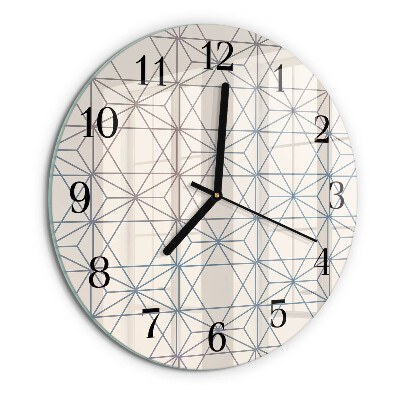 Orologio rotondo Modello geometrico