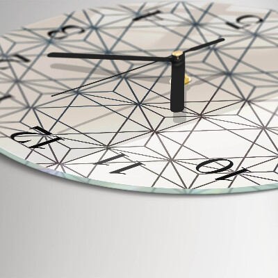 Orologio rotondo Modello geometrico