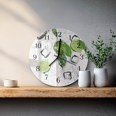 Orologio rotondo Lime