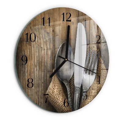 Orologio rotondo Posate