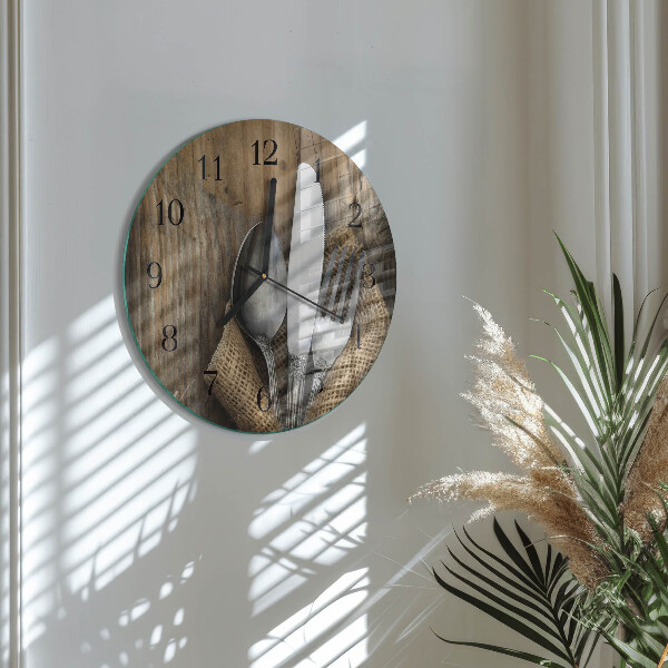 Orologio rotondo Posate