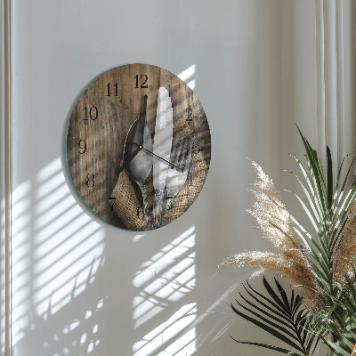Orologio rotondo Posate