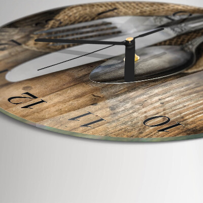 Orologio rotondo Posate