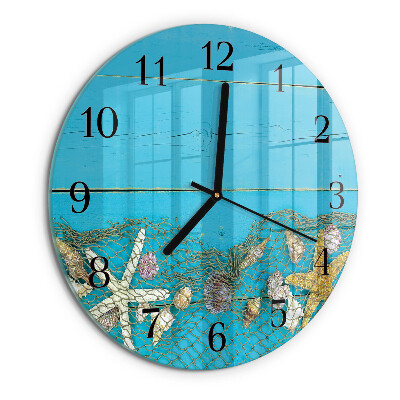 Orologio rotondo Tesori del mare