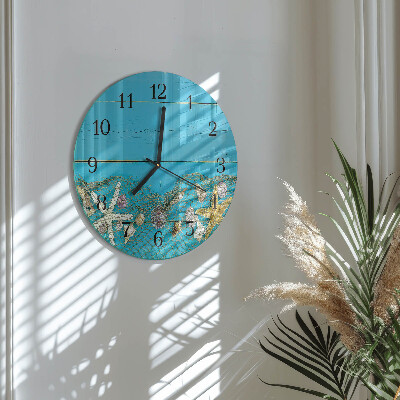 Orologio rotondo Tesori del mare