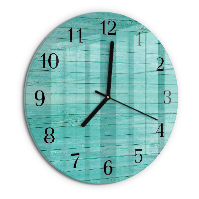 Orologio rotondo Tavole verdi