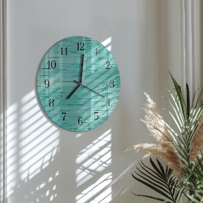 Orologio rotondo Tavole verdi