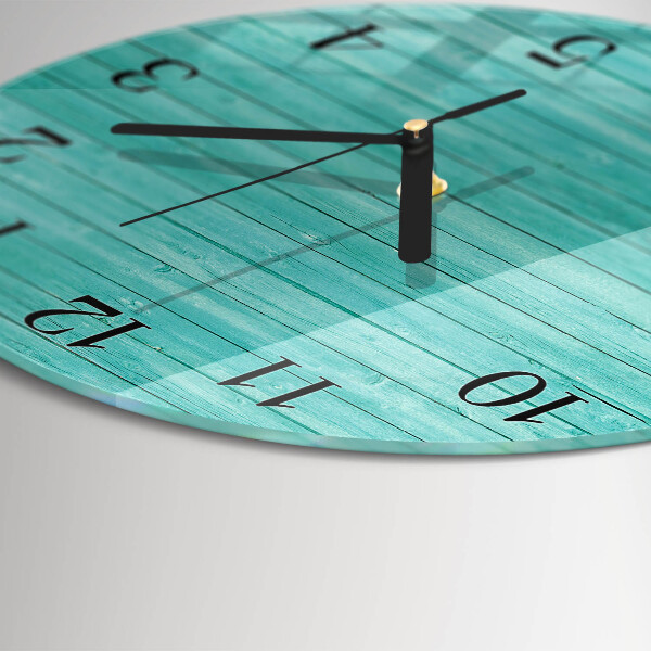 Orologio rotondo Tavole verdi