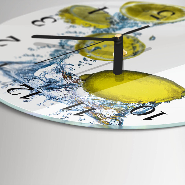 Orologio rotondo limoni