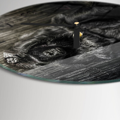 Orologio rotondo Gorilla