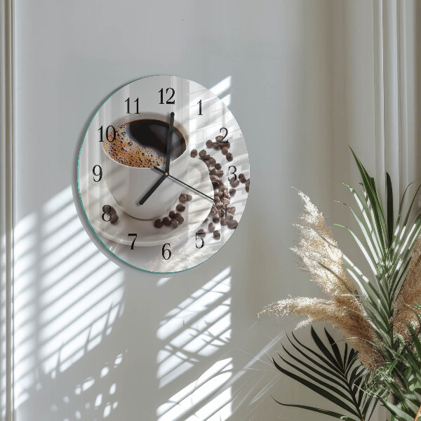 Orologio rotondo Tazza di caffè