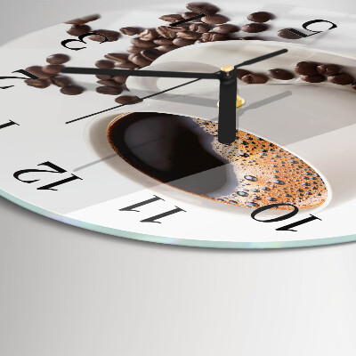 Orologio rotondo Tazza di caffè