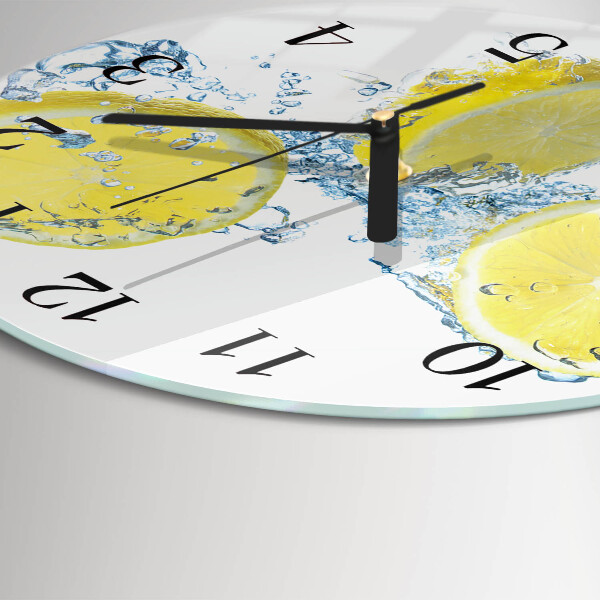 Orologio rotondo limoni