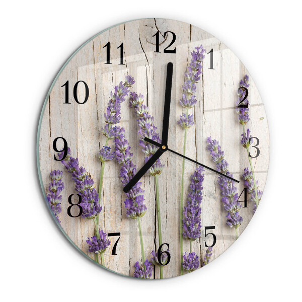 Orologio rotondo Lavanda