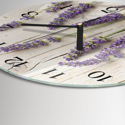 Orologio rotondo Lavanda